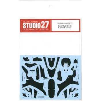 Наклейки Studio 27, отличительные знаки 1/12 YZF-R1M для Tamiya CD12007, модифицированные детали, ручная работа для взрослых профессионалов