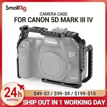 Ячейка камеры SmallRig 5D Mark IV Cage для Canon 5D Mark III IV cage С Креплением для холодного Башмака Nato Rail для варианта DIY 2271