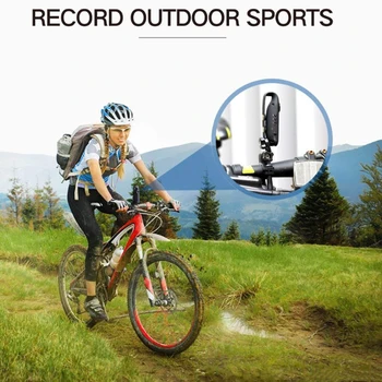 Видеомагнитофон для велоспорта 1080P HD с задней клипсой, маленькие камеры для тела, Диктофон с обнаружением движения, полицейская ручка для езды на велосипеде на открытом воздухе